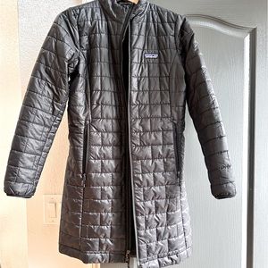 Woman’s Patagonia nano puff parka